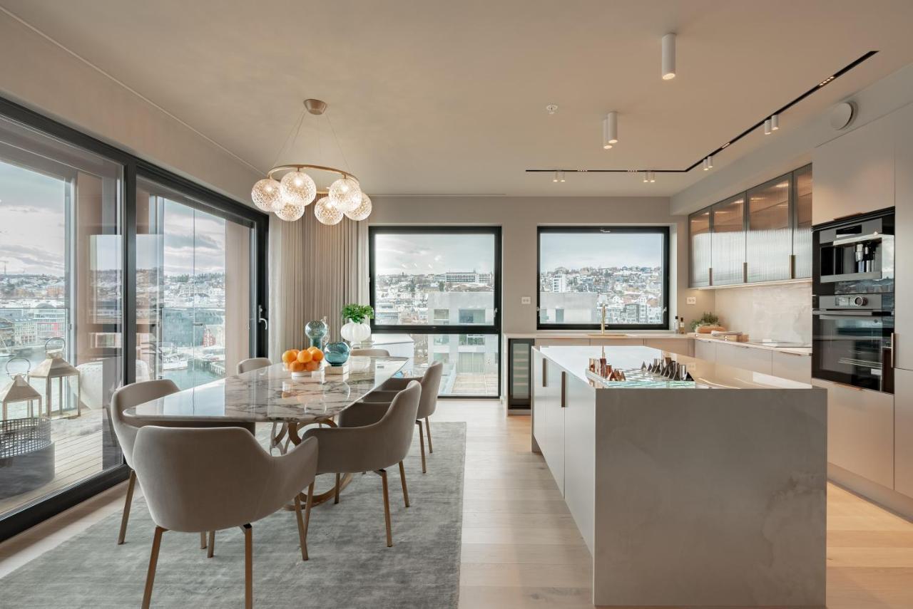 Vindlys Luxury Penthouse Apartment Tromsø Exterior foto