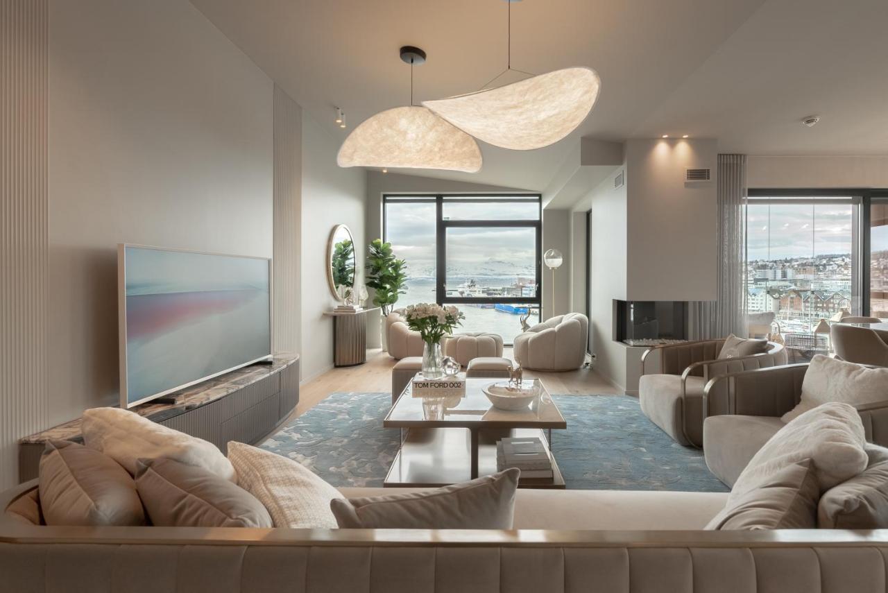 Vindlys Luxury Penthouse Apartment Tromsø Exterior foto