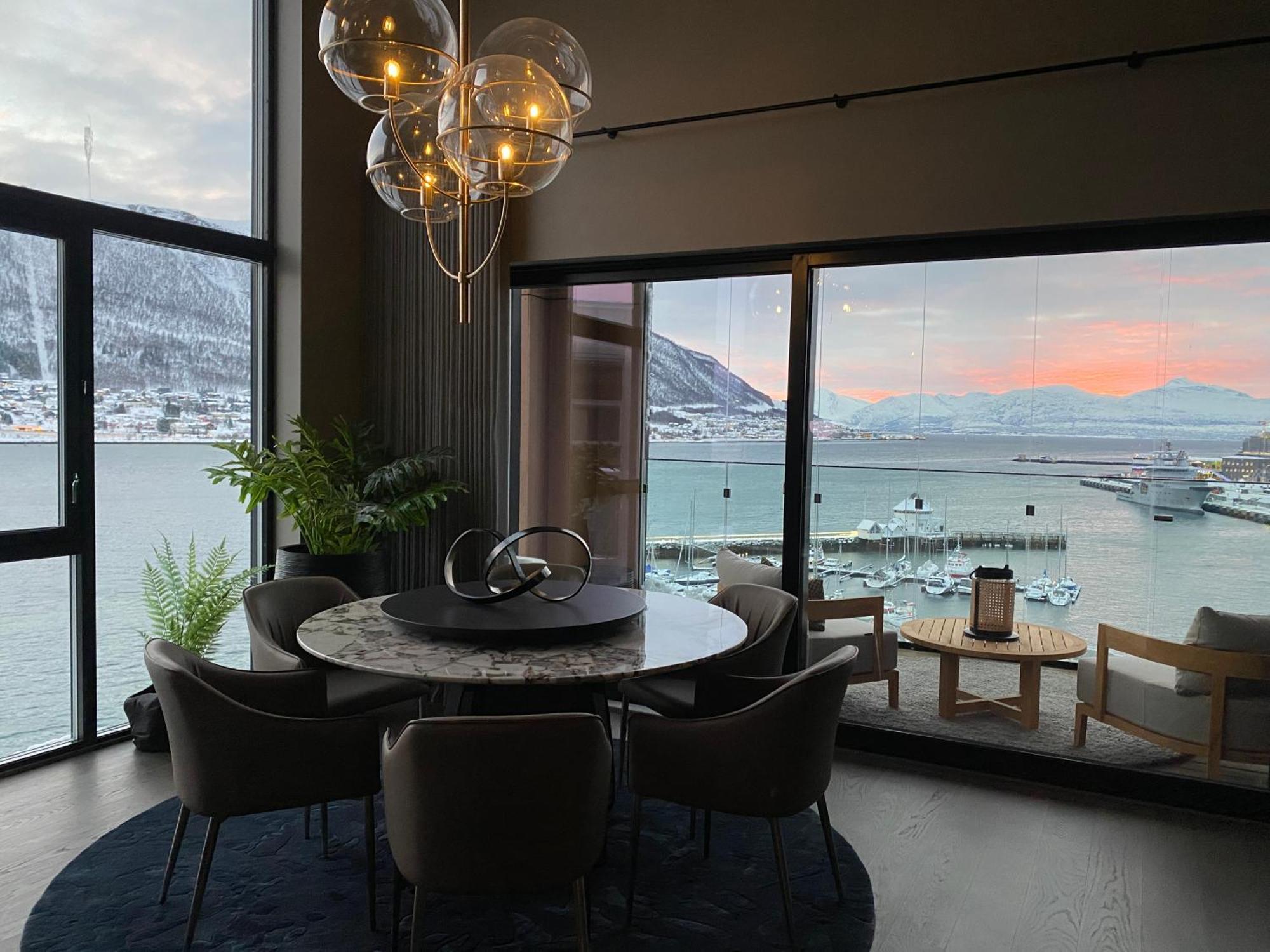 Vindlys Luxury Penthouse Apartment Tromsø Exterior foto