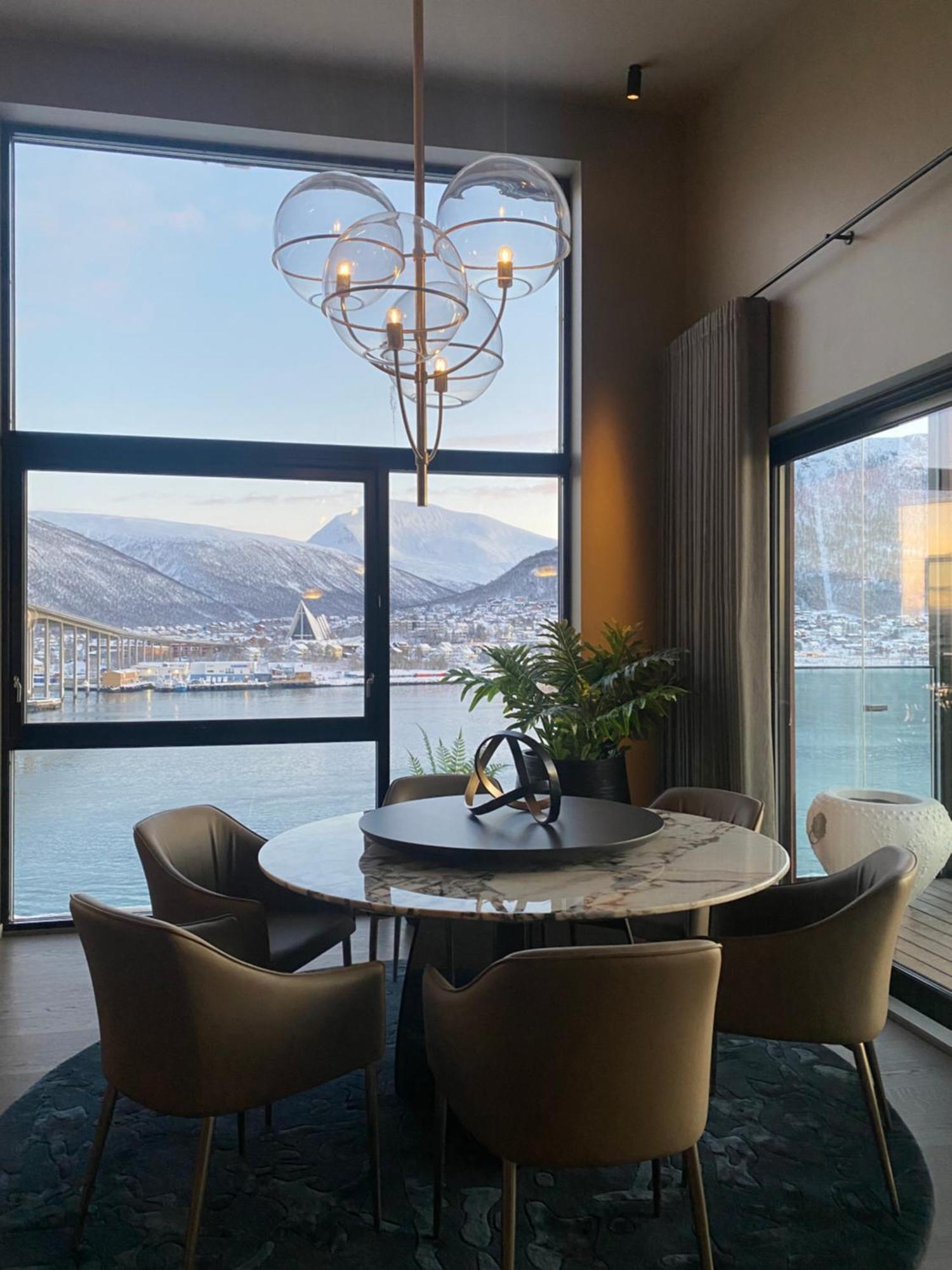Vindlys Luxury Penthouse Apartment Tromsø Exterior foto